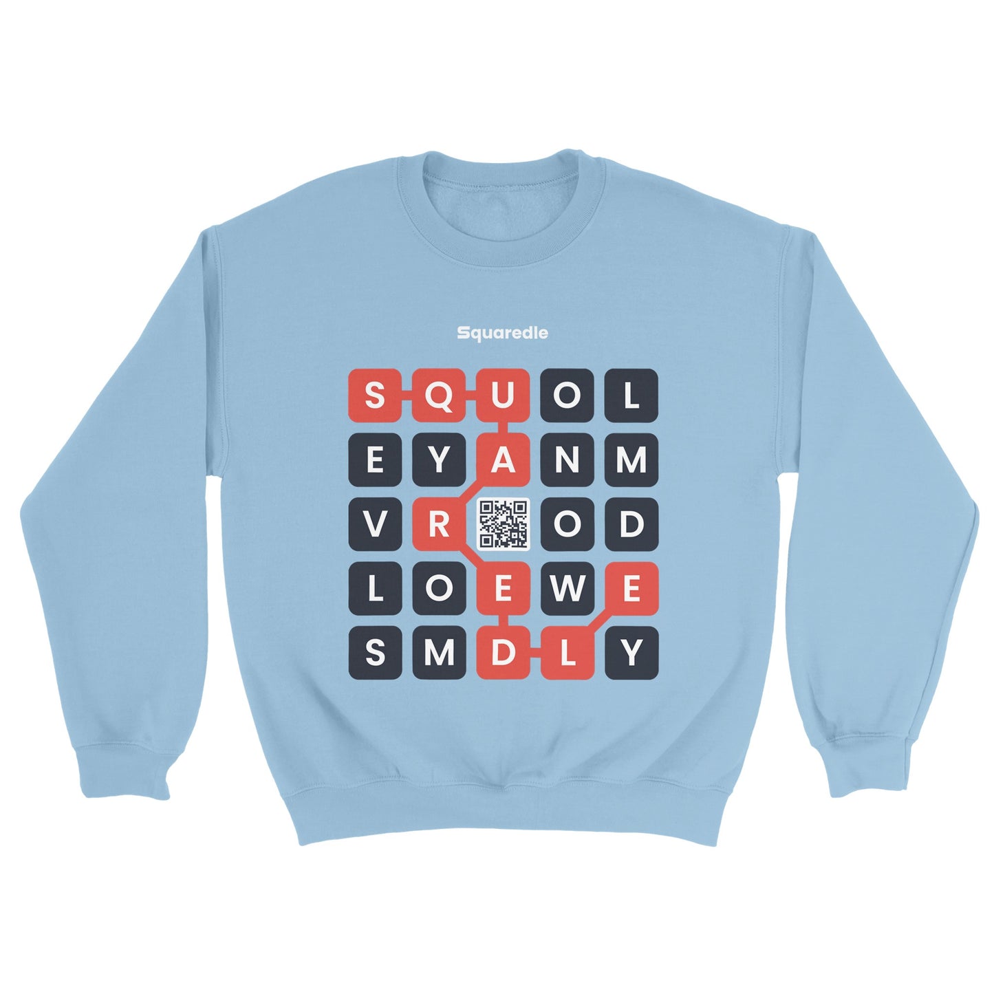 Squaredle QR Classic Crewneck Sweatshirt