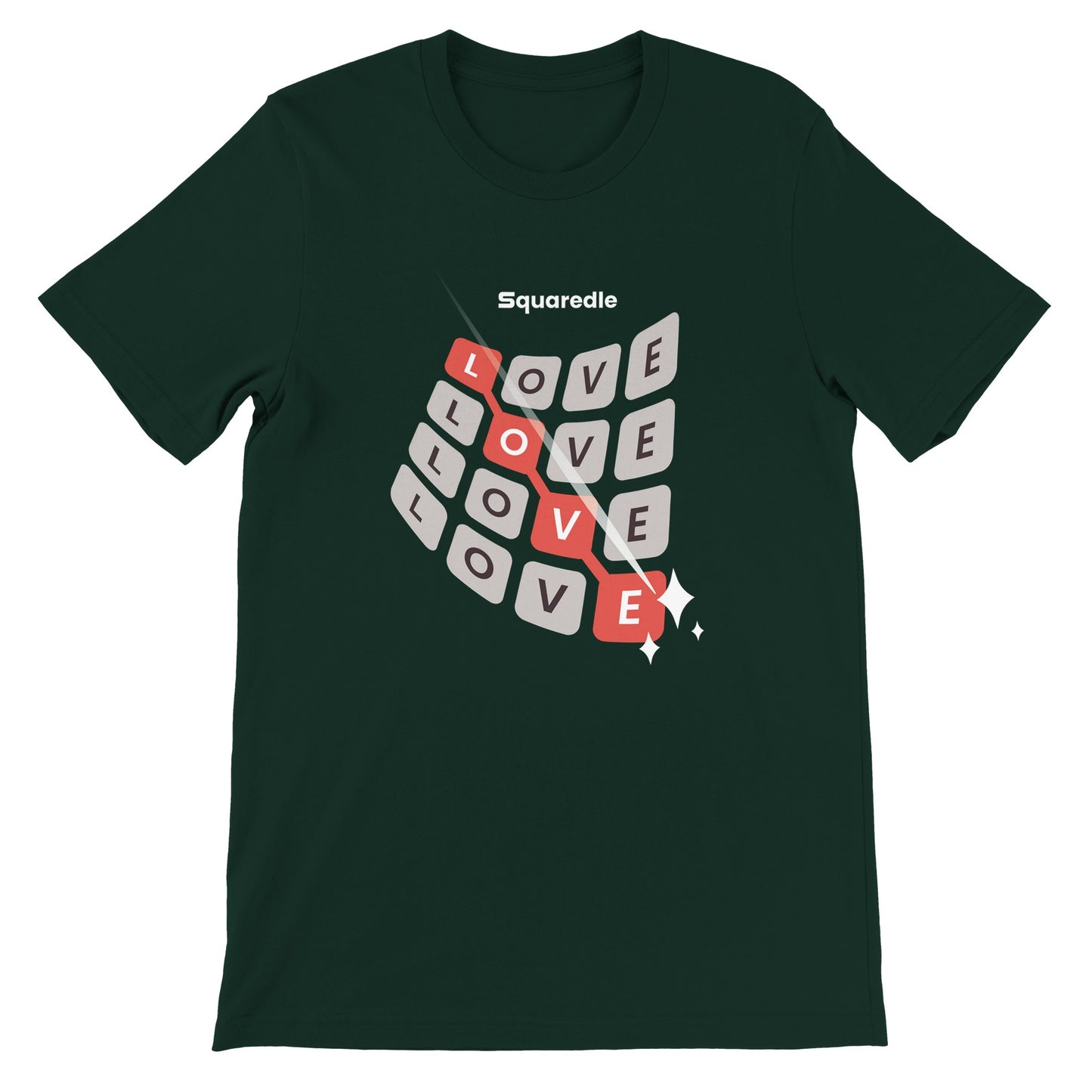 Love Swipe Premium Crewneck Tee