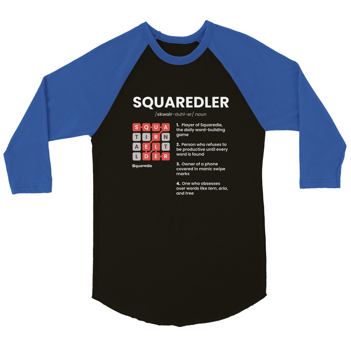 SQUAREDLER Definition Raglan Tee
