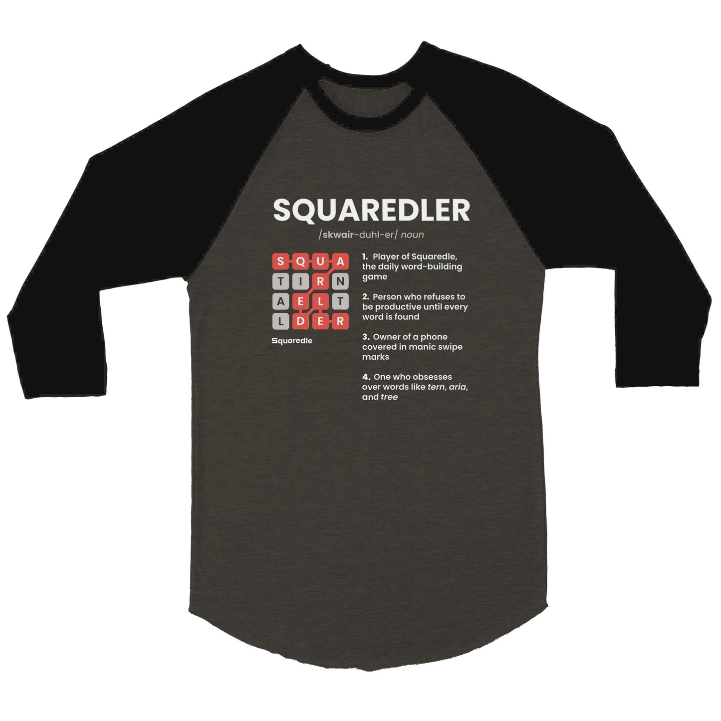 SQUAREDLER Definition Raglan Tee