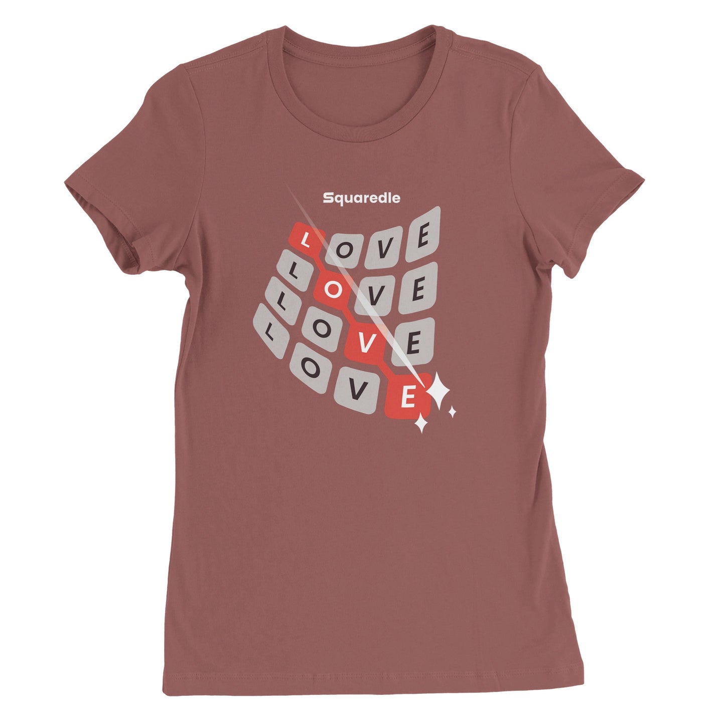 Love Swipe Women's Premium Crewneck Tee