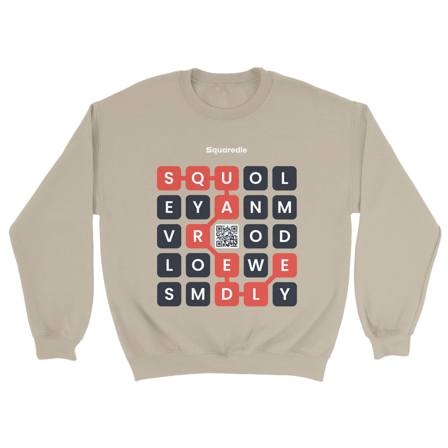 Squaredle QR Classic Crewneck Sweatshirt
