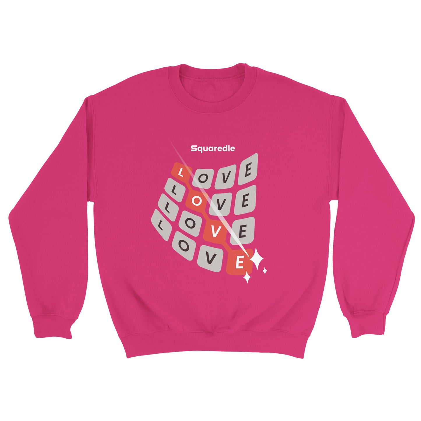 Love Swipe Classic Crewneck Sweatshirt