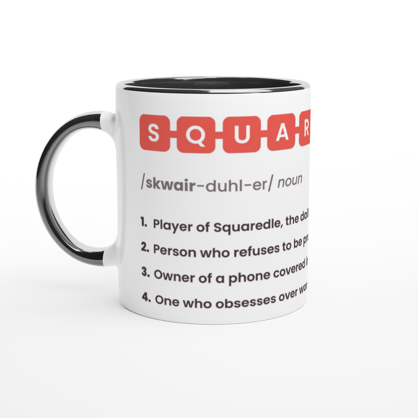 SQUAREDLER Definition Ceramic Mug
