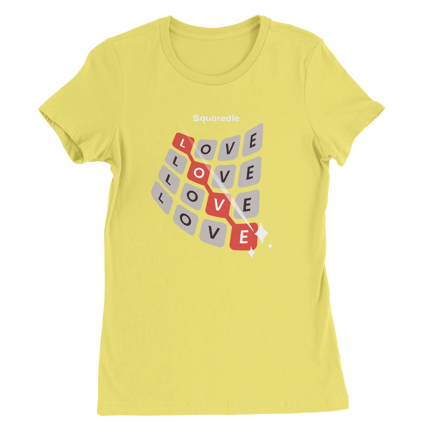 Love Swipe Women's Premium Crewneck Tee
