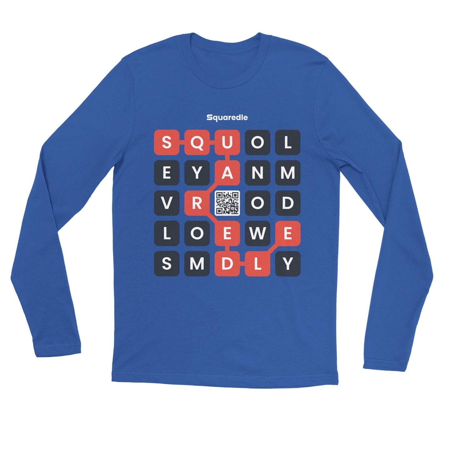 Squaredle QR Premium Long-sleeved Tee