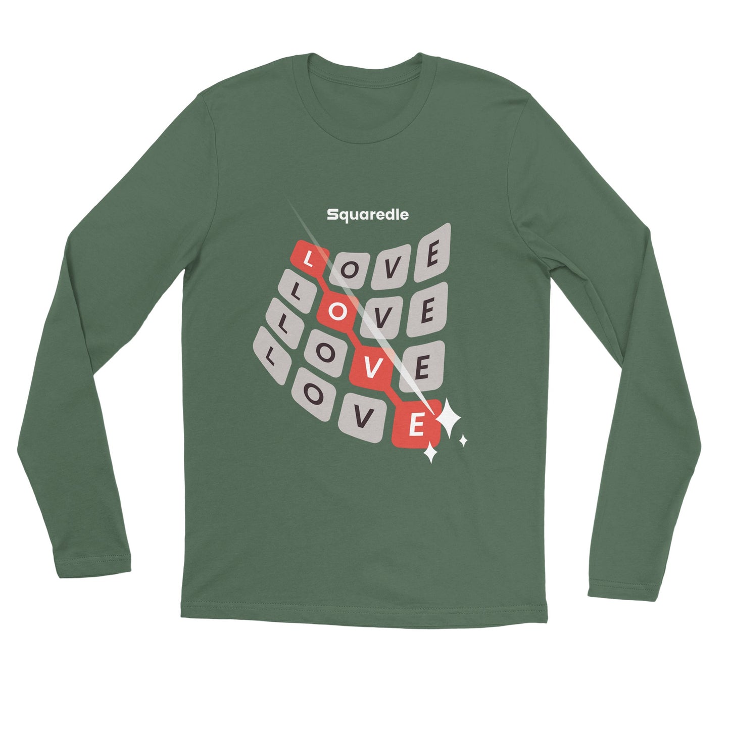 Love Swipe Premium Long-sleeved Tee