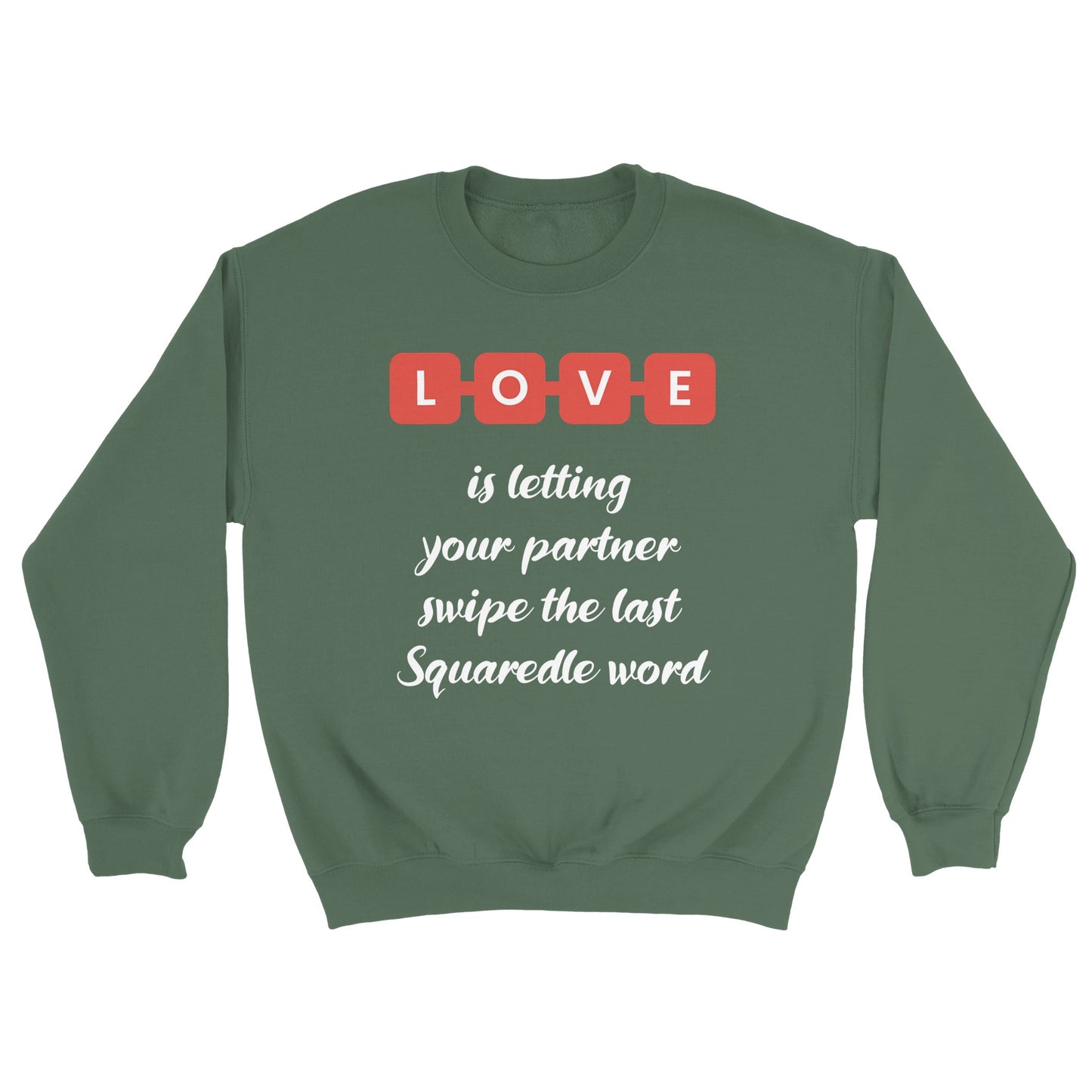 LOVE is... Classic Crewneck Sweatshirt