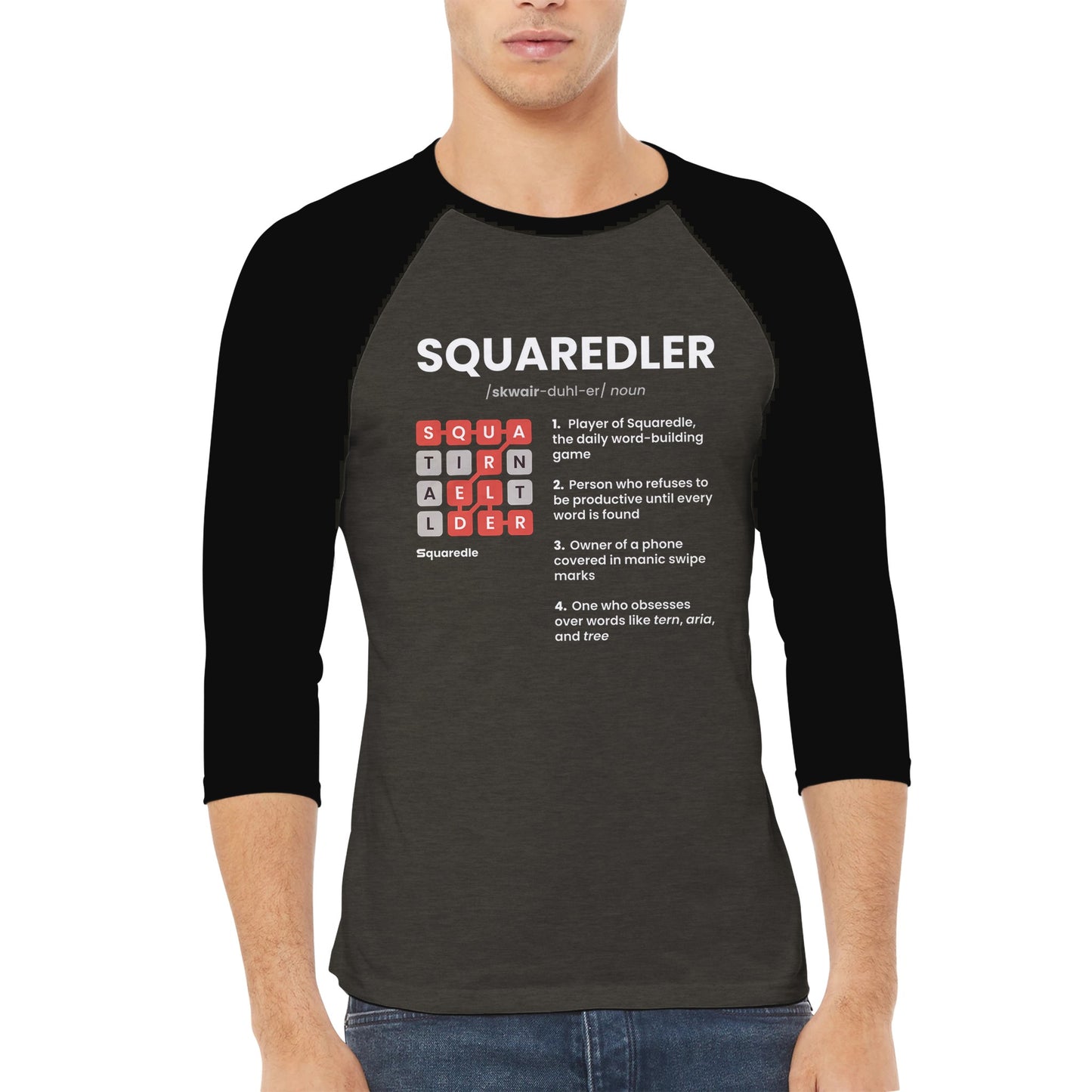 SQUAREDLER Definition Raglan Tee