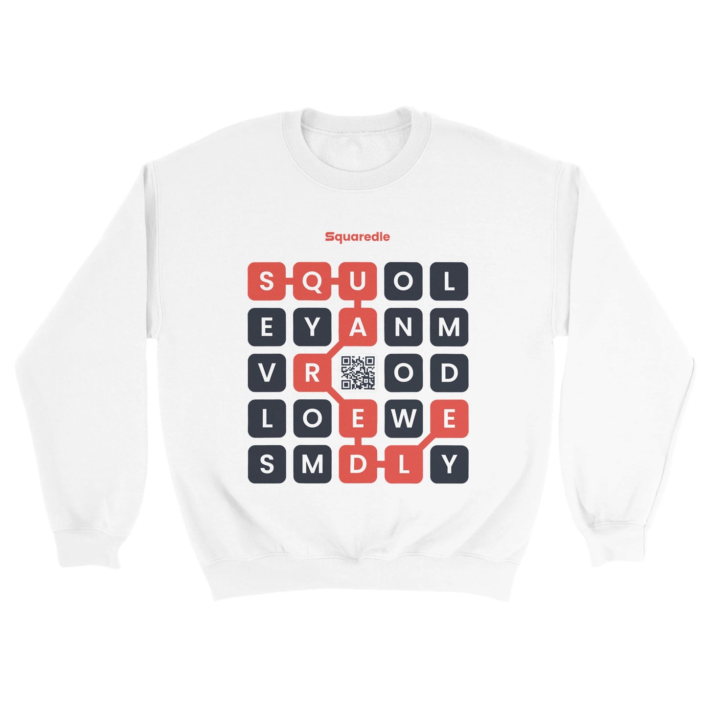 Squaredle QR Classic Crewneck Sweatshirt