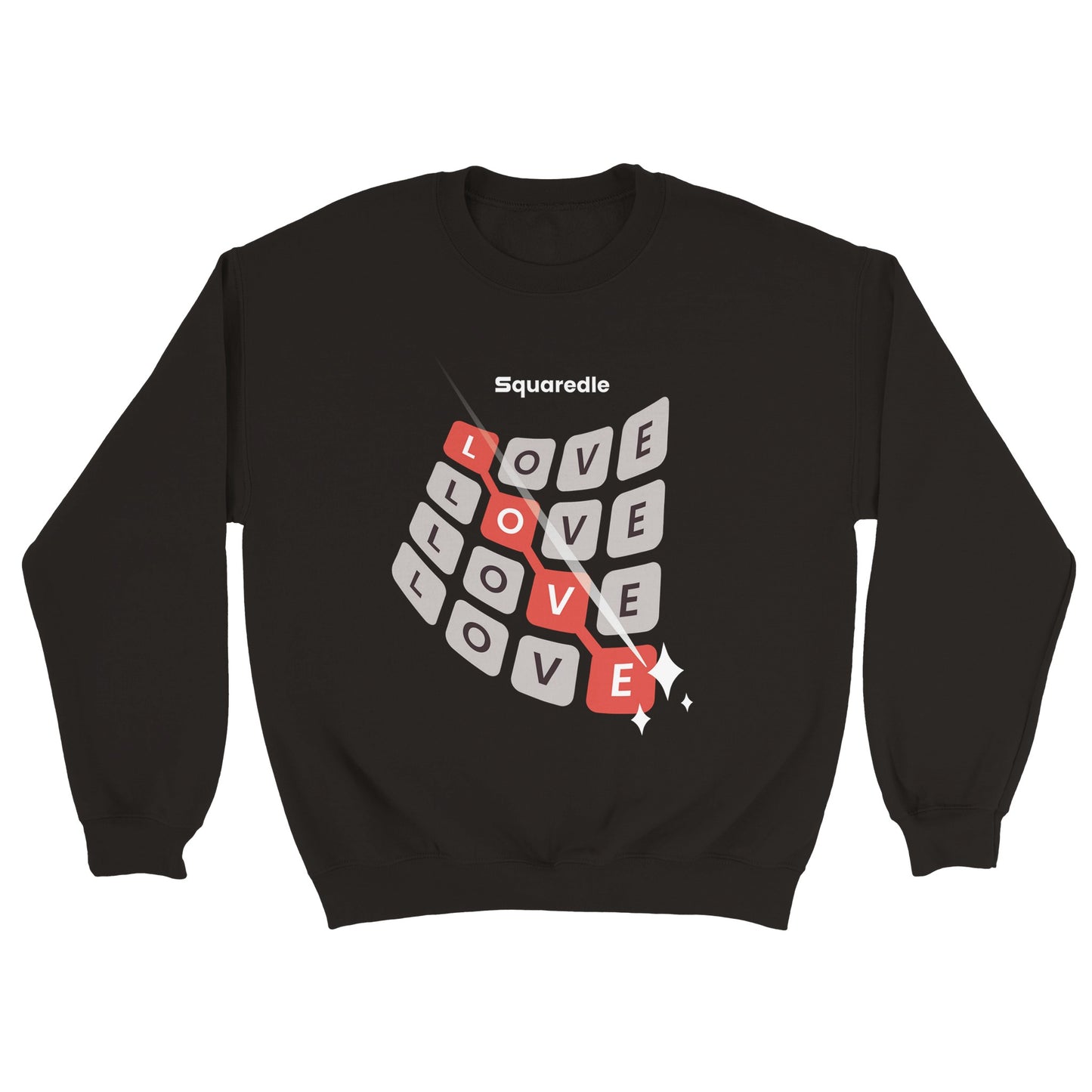 Love Swipe Classic Crewneck Sweatshirt
