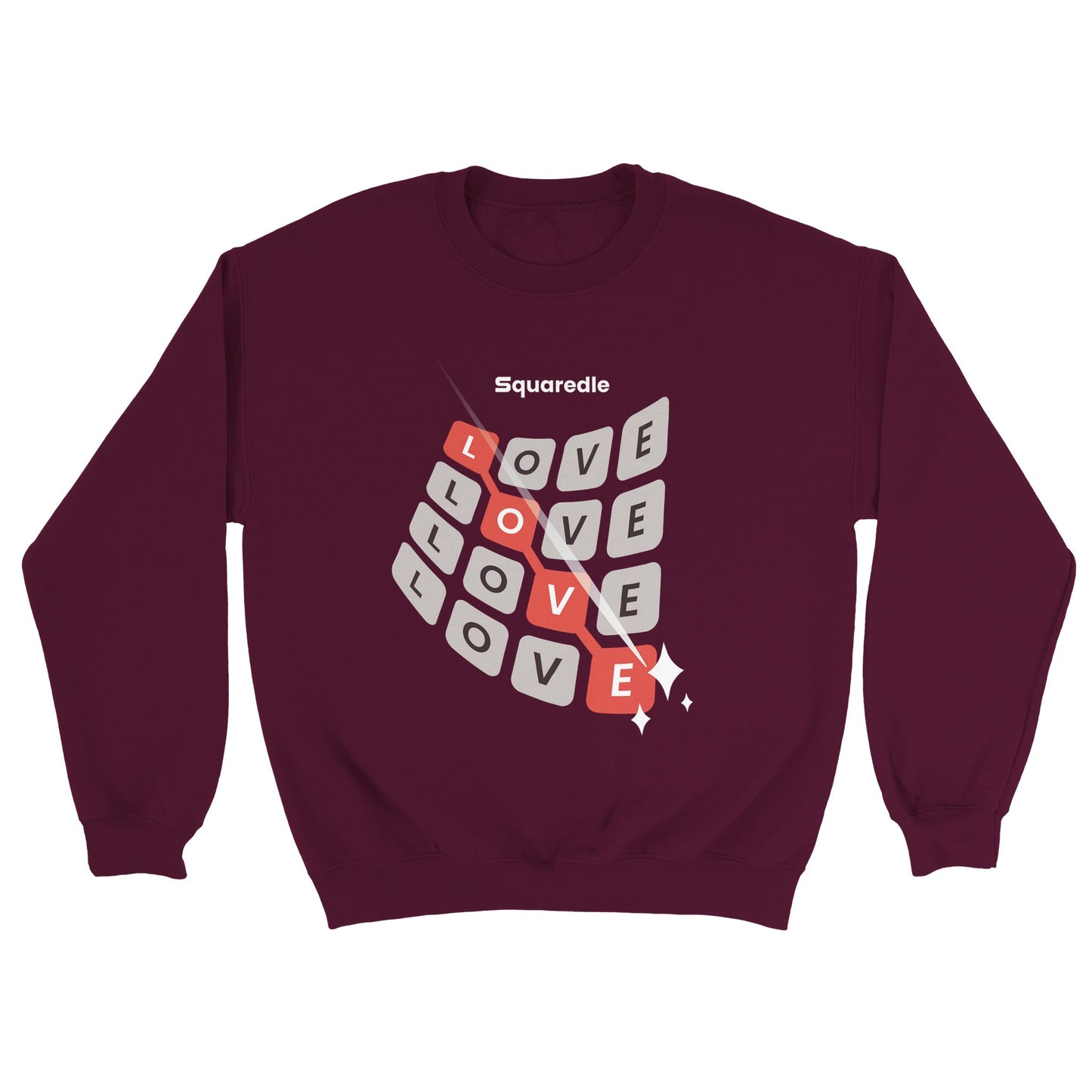 Love Swipe Classic Crewneck Sweatshirt