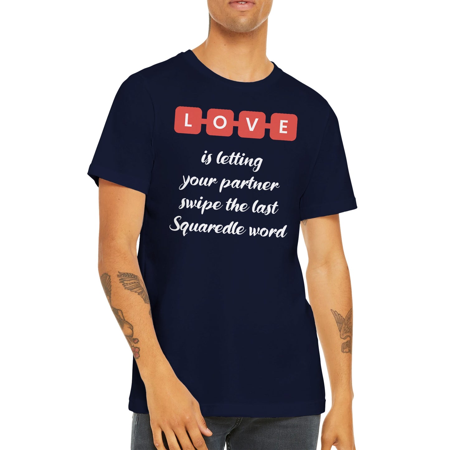 LOVE is... Premium Crewneck Tee