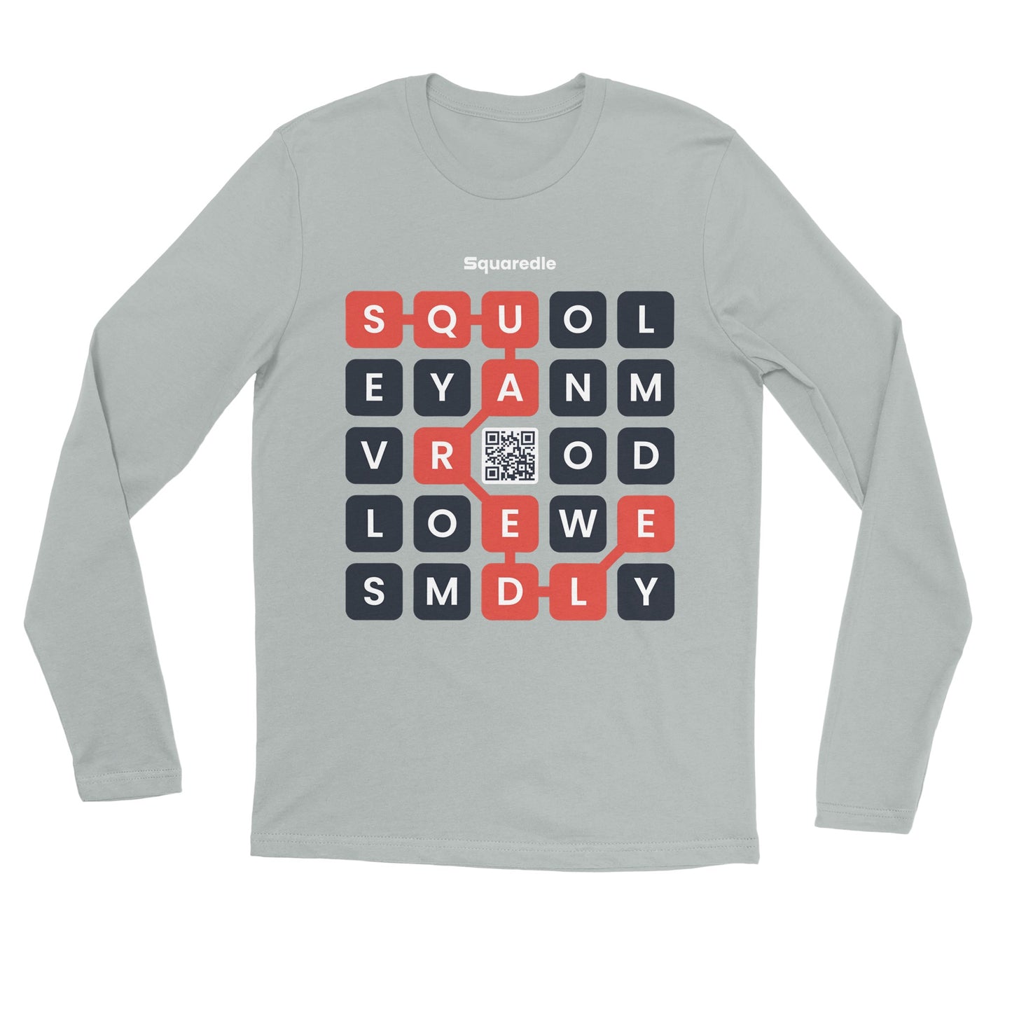 Squaredle QR Premium Long-sleeved Tee