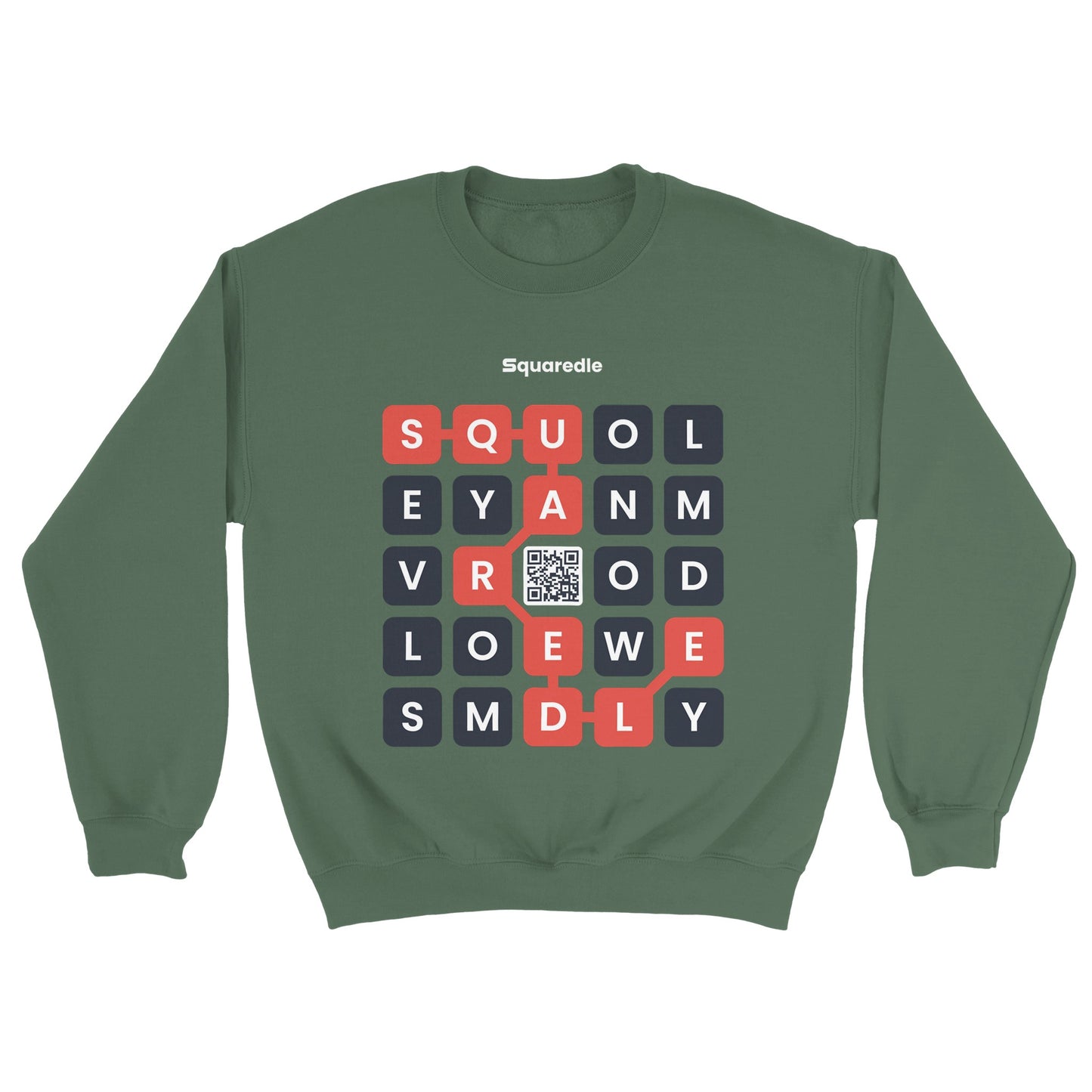 Squaredle QR Classic Crewneck Sweatshirt