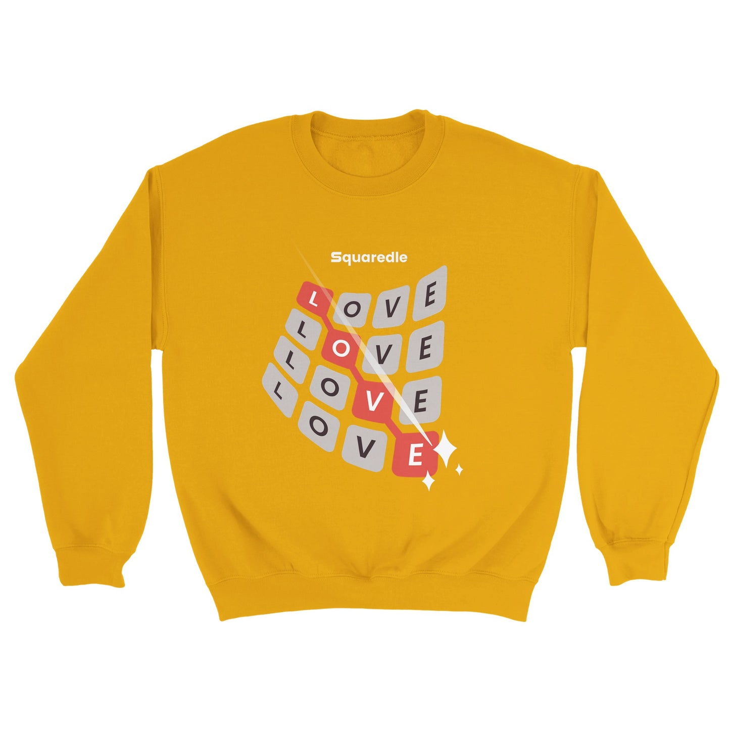Love Swipe Classic Crewneck Sweatshirt