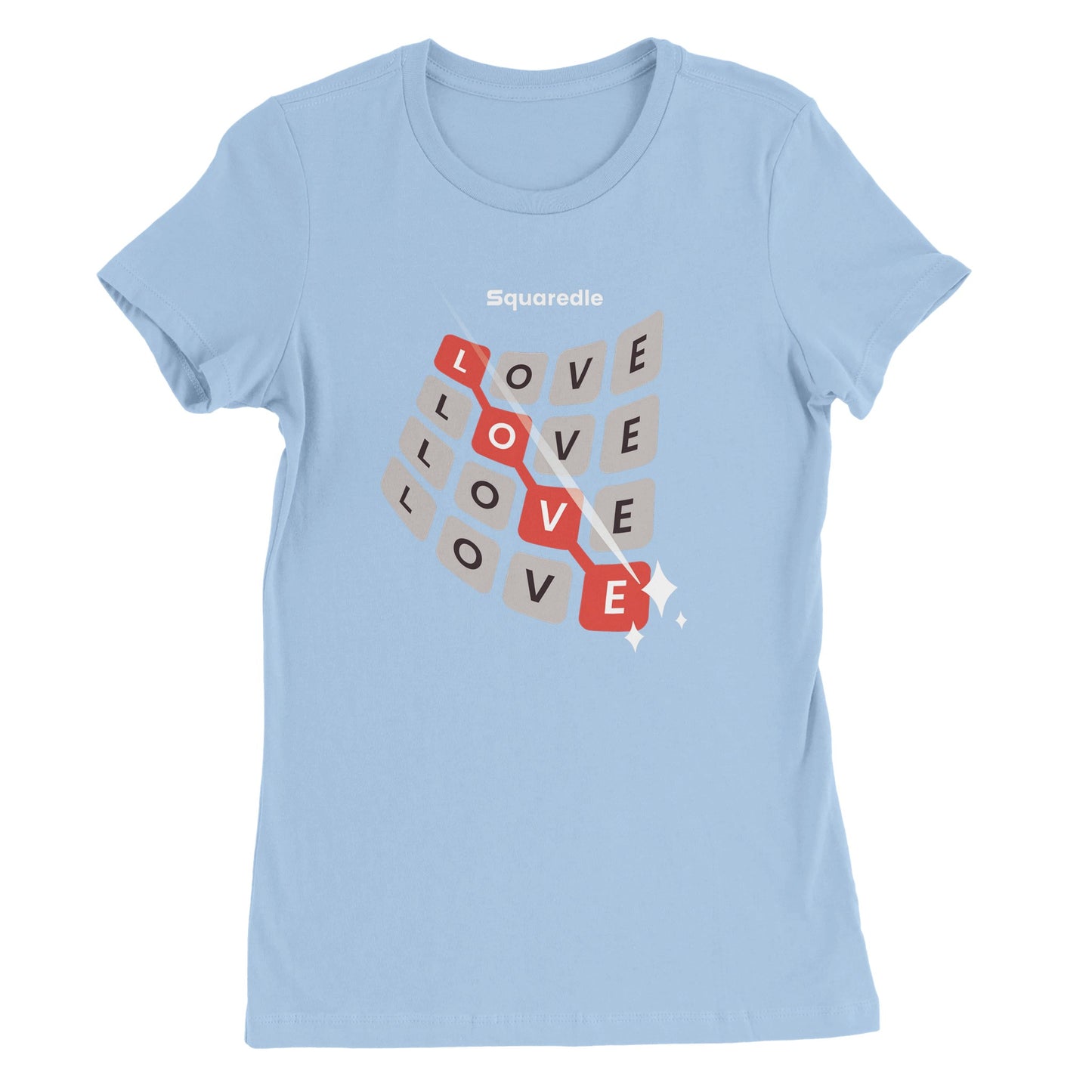 Love Swipe Women's Premium Crewneck Tee
