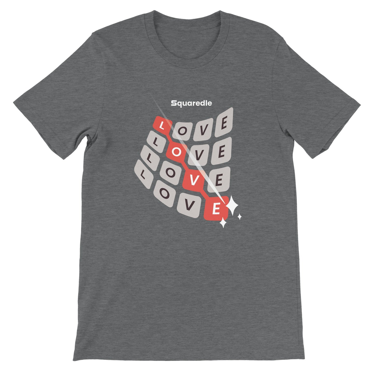 Love Swipe Premium Crewneck Tee