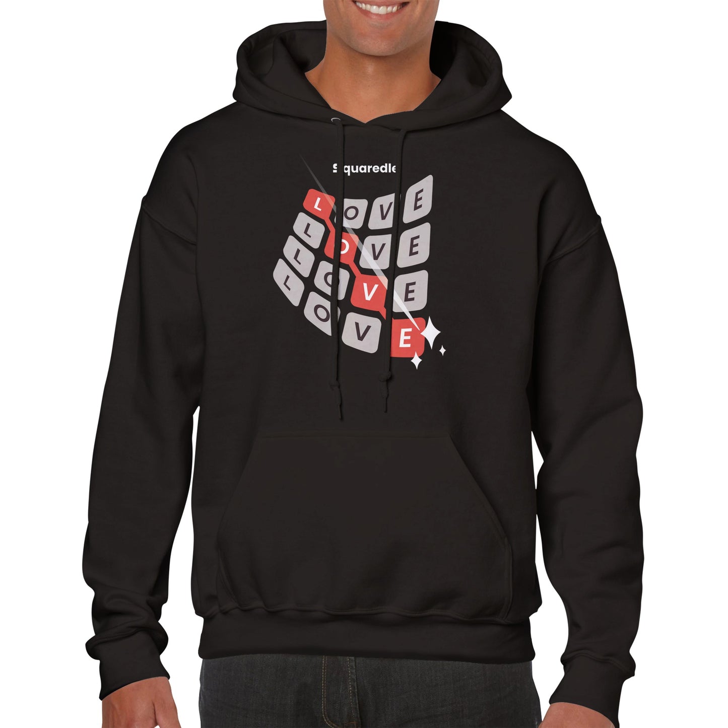 Love Swipe Premium Pullover Hoodie