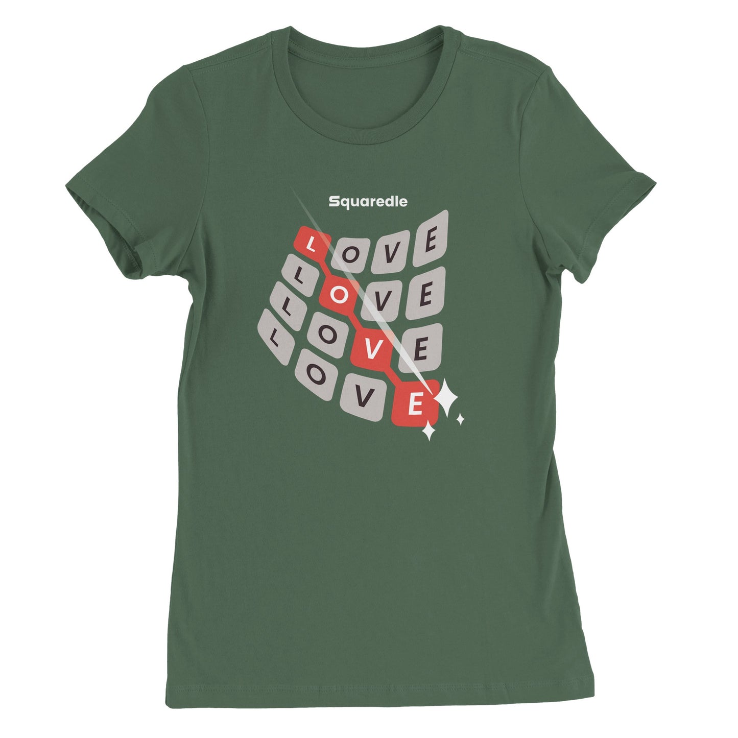 Love Swipe Women's Premium Crewneck Tee