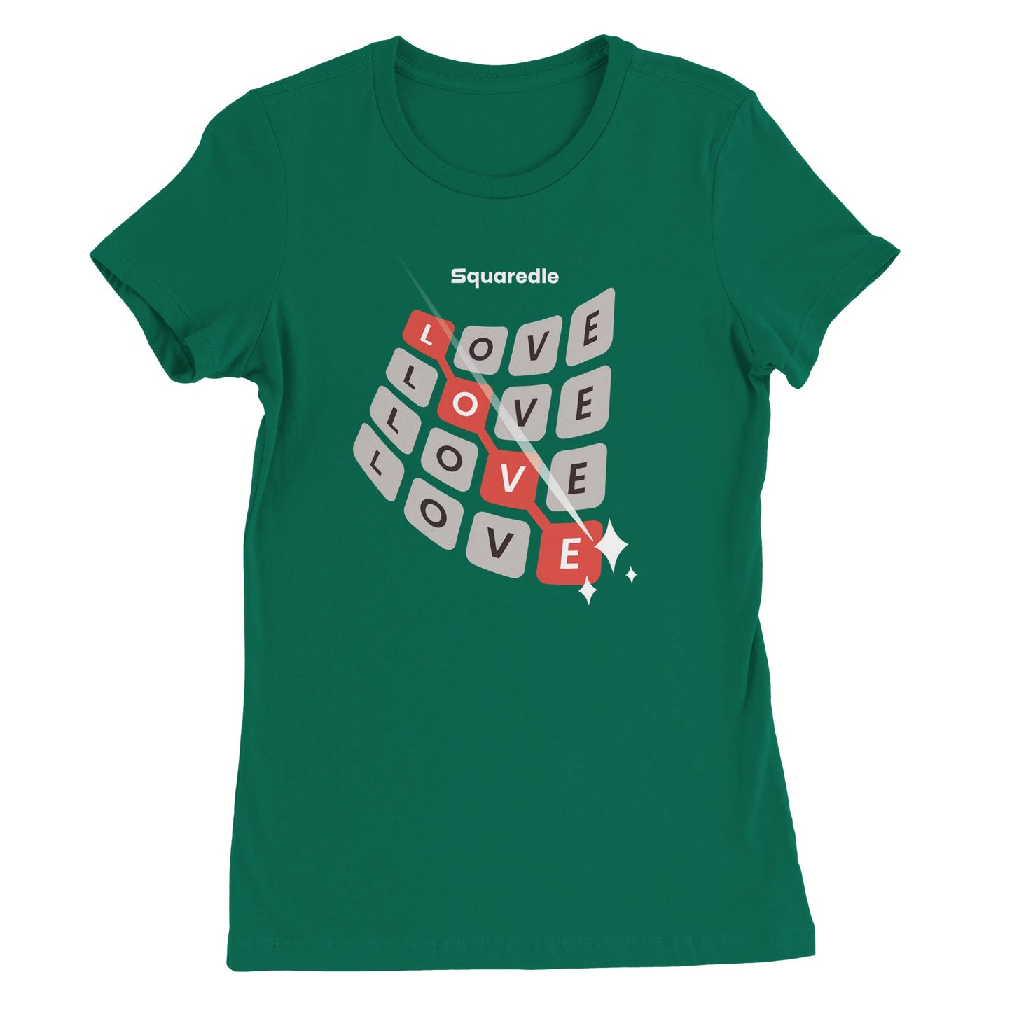 Love Swipe Women's Premium Crewneck Tee