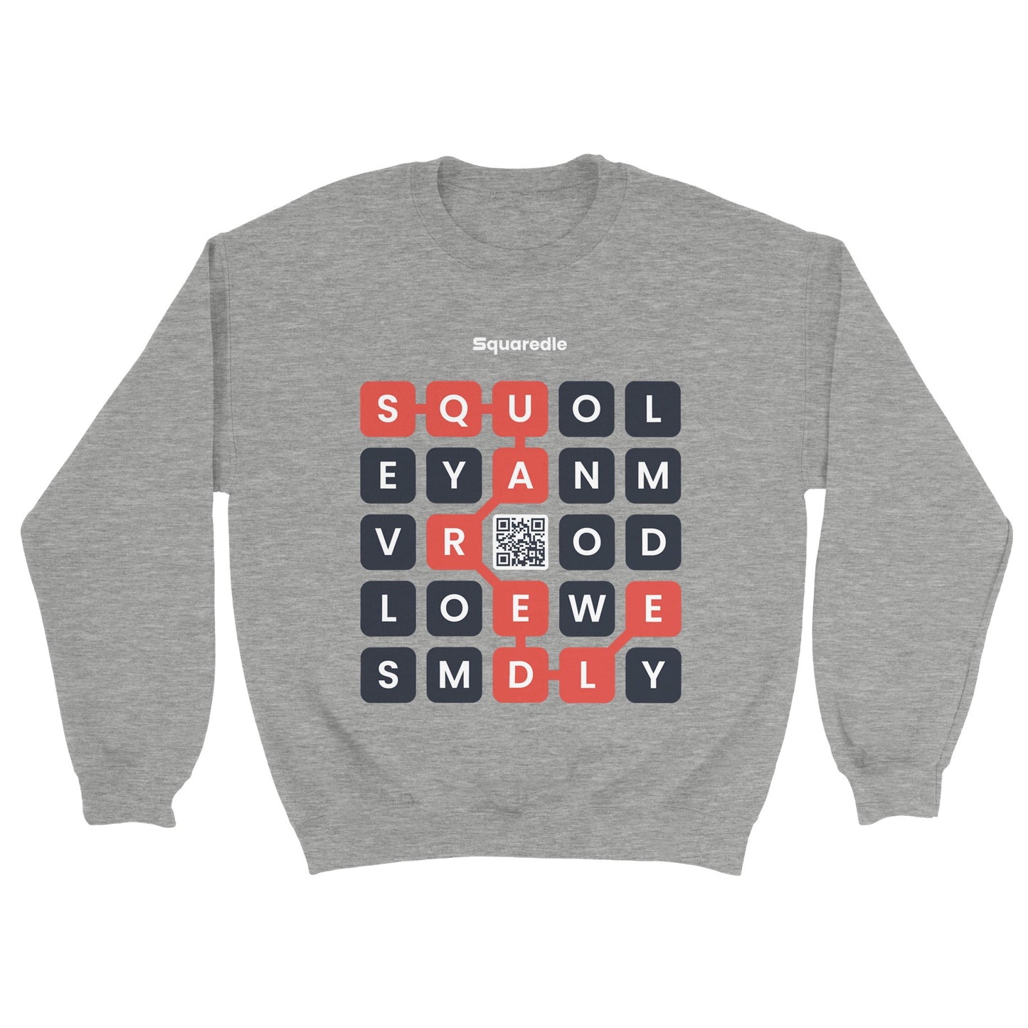 Squaredle QR Classic Crewneck Sweatshirt