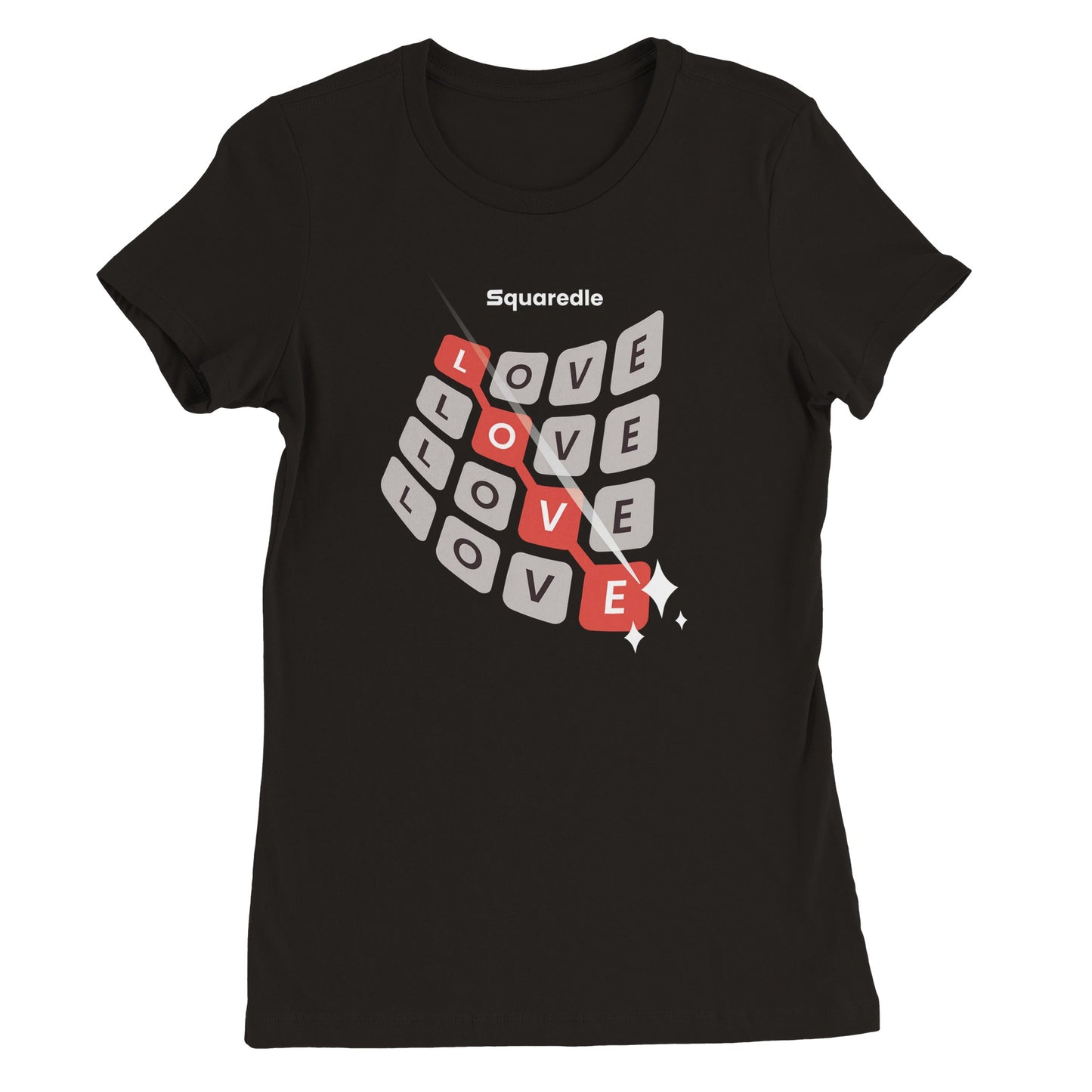 Love Swipe Women's Premium Crewneck Tee