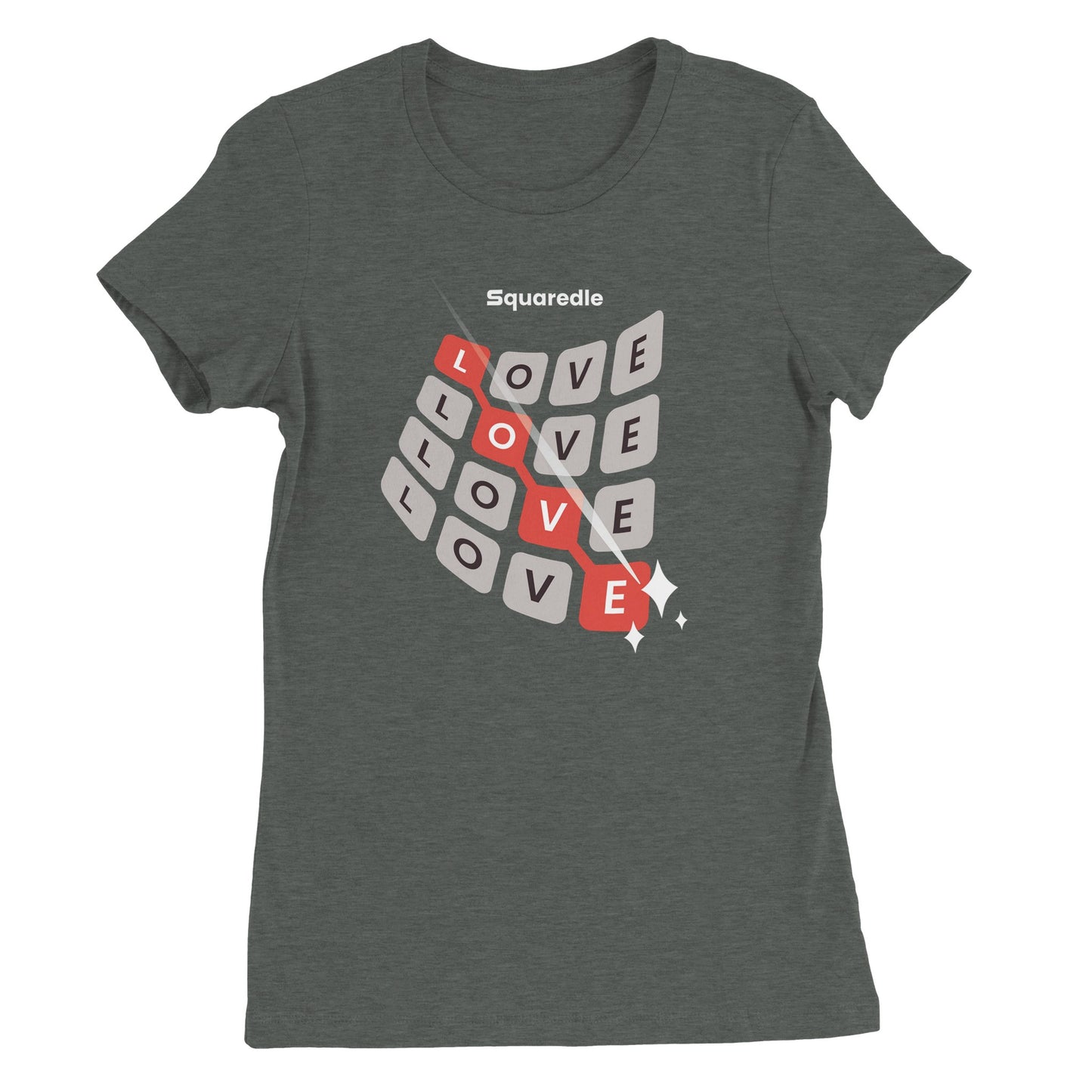 Love Swipe Women's Premium Crewneck Tee
