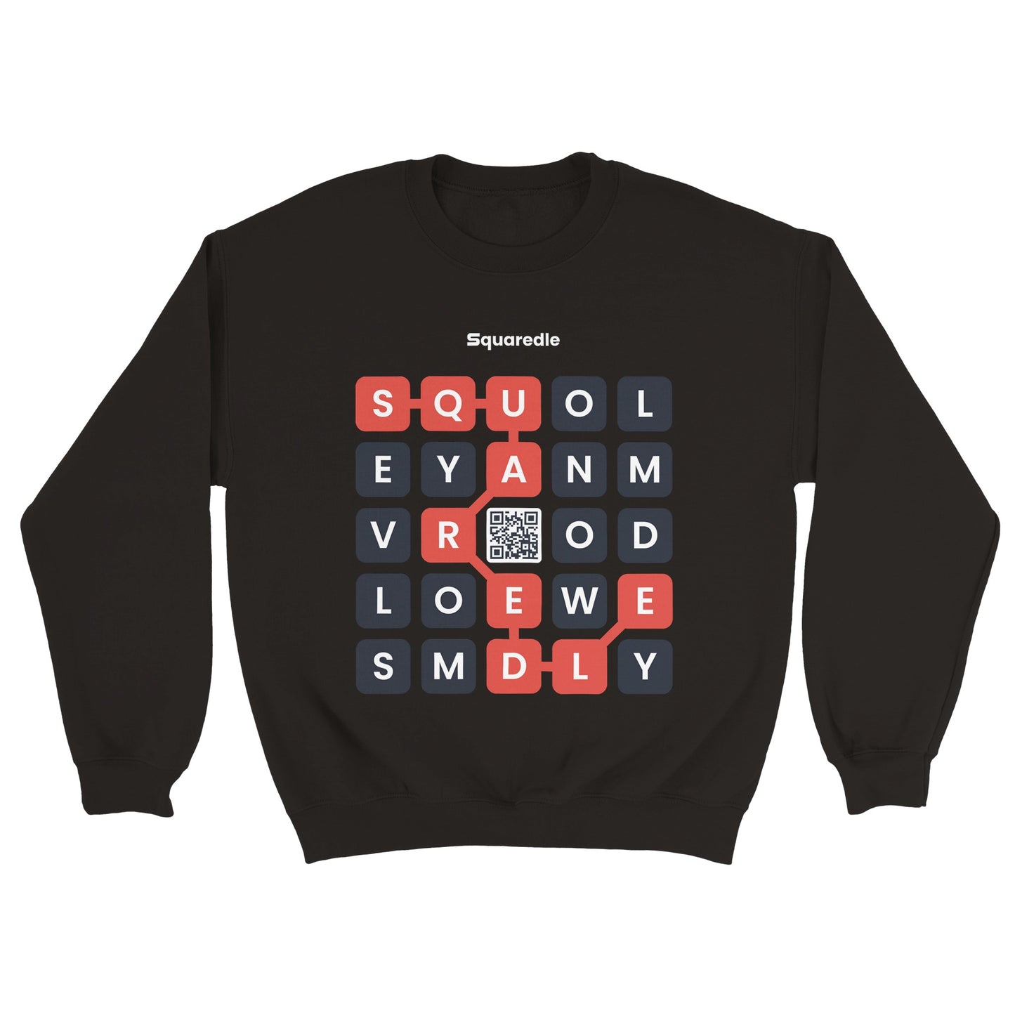 Squaredle QR Classic Crewneck Sweatshirt