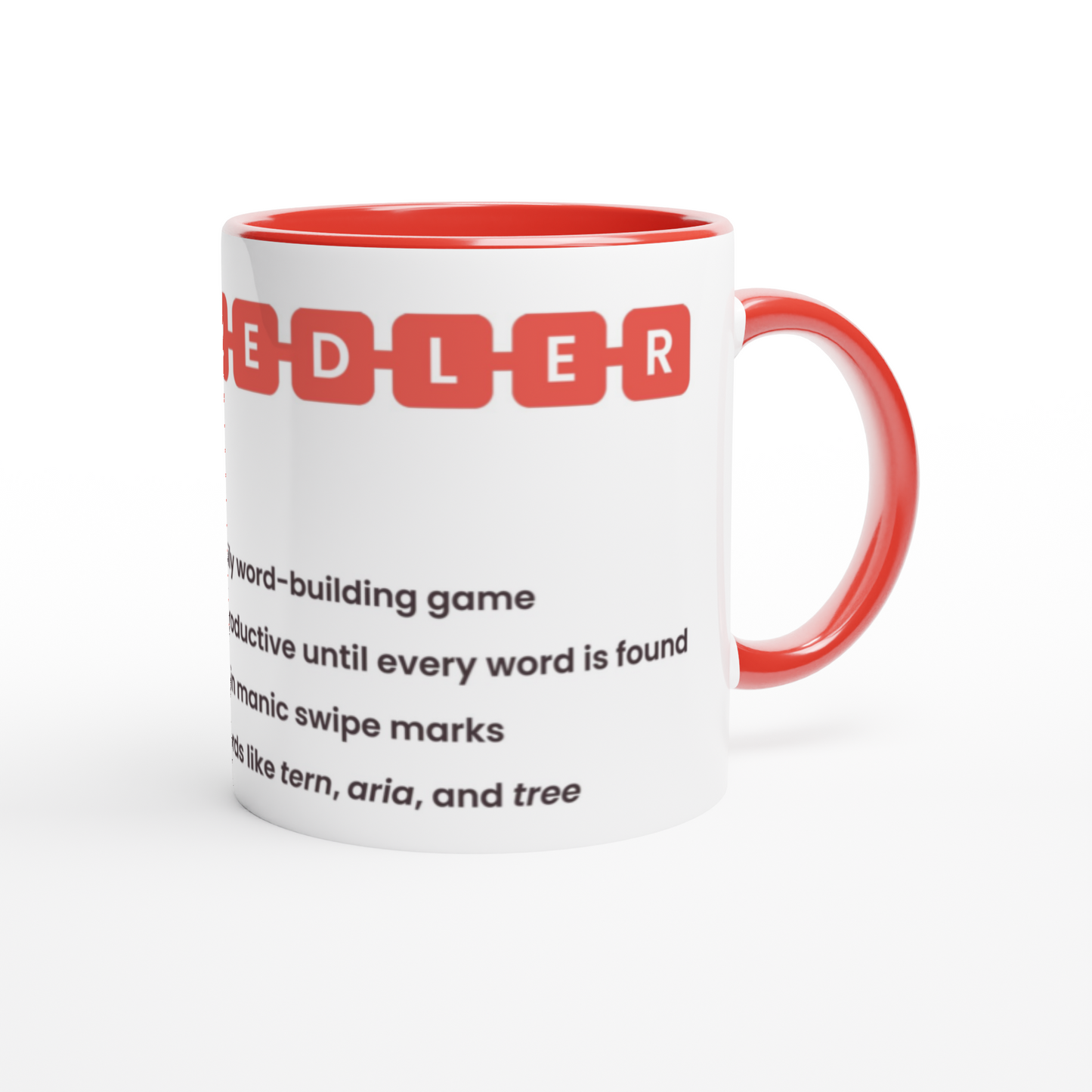 SQUAREDLER Definition Ceramic Mug