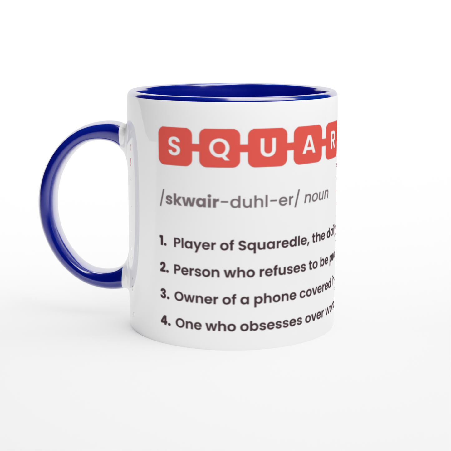 SQUAREDLER Definition Ceramic Mug
