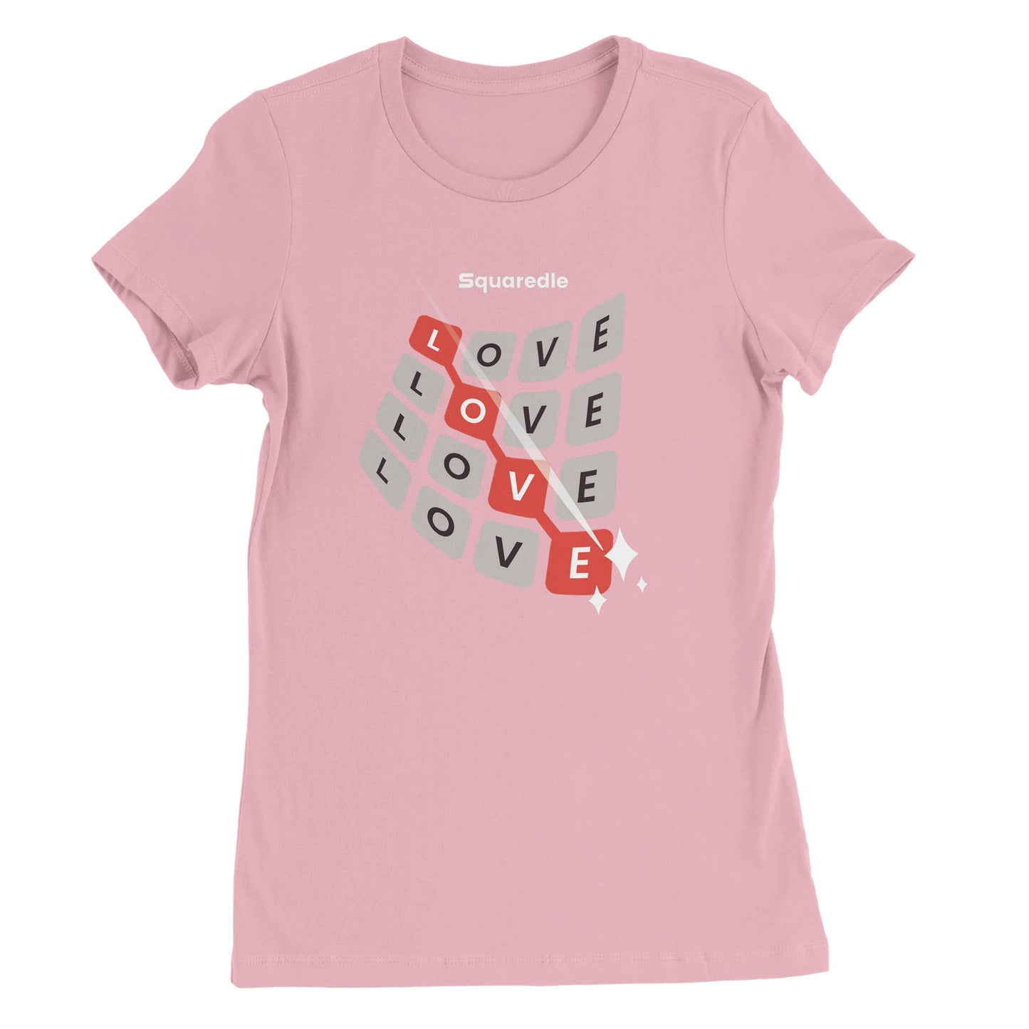 Love Swipe Women's Premium Crewneck Tee