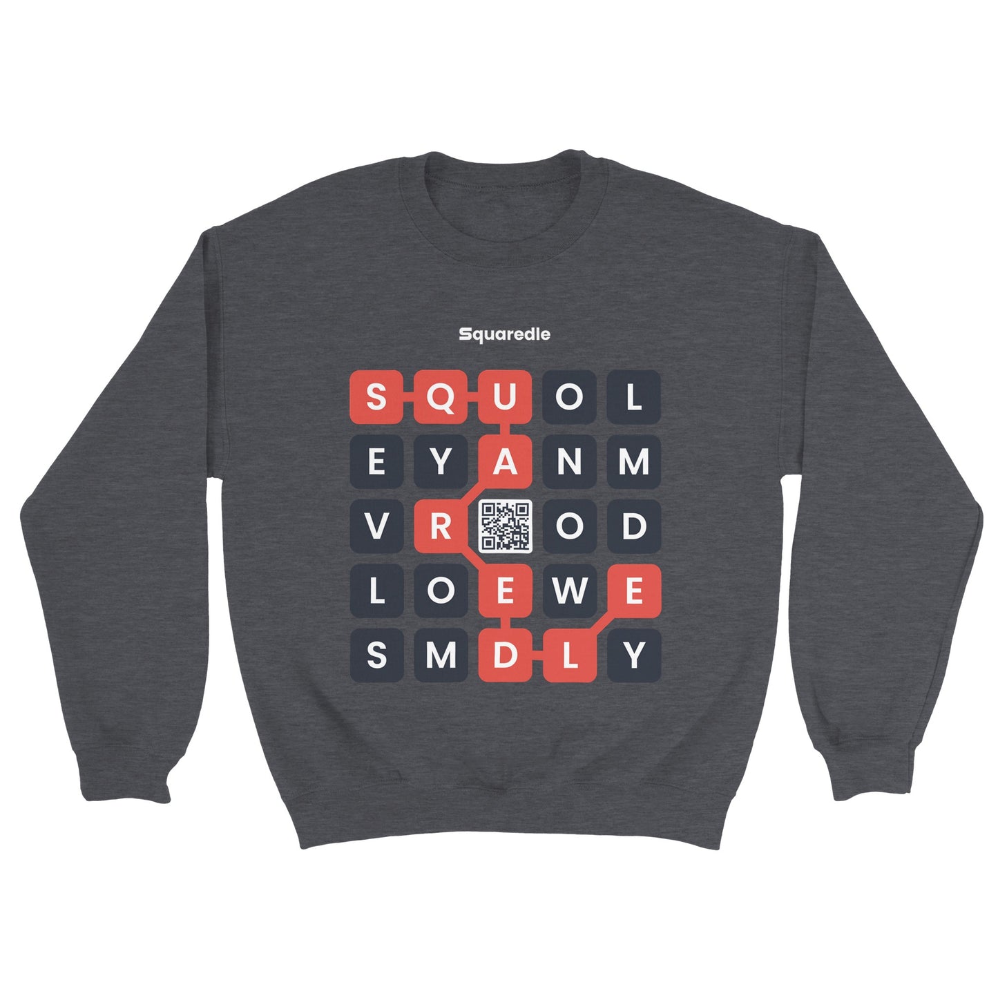 Squaredle QR Classic Crewneck Sweatshirt