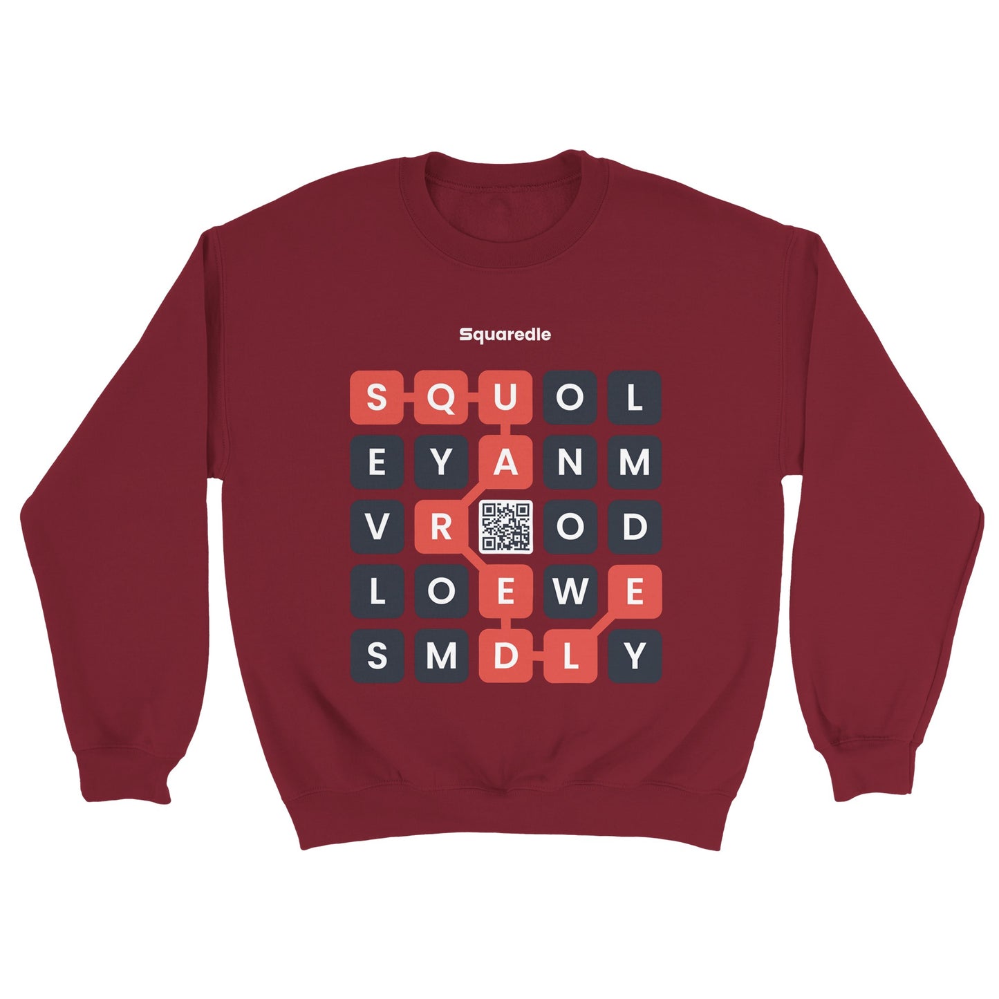 Squaredle QR Classic Crewneck Sweatshirt