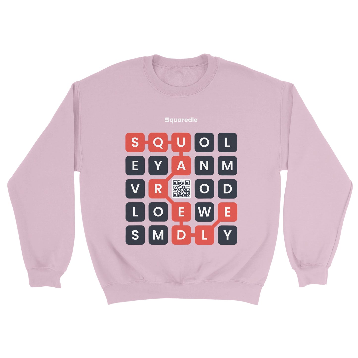Squaredle QR Classic Crewneck Sweatshirt