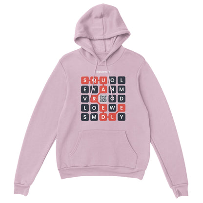 Squaredle QR Premium Pullover Hoodie