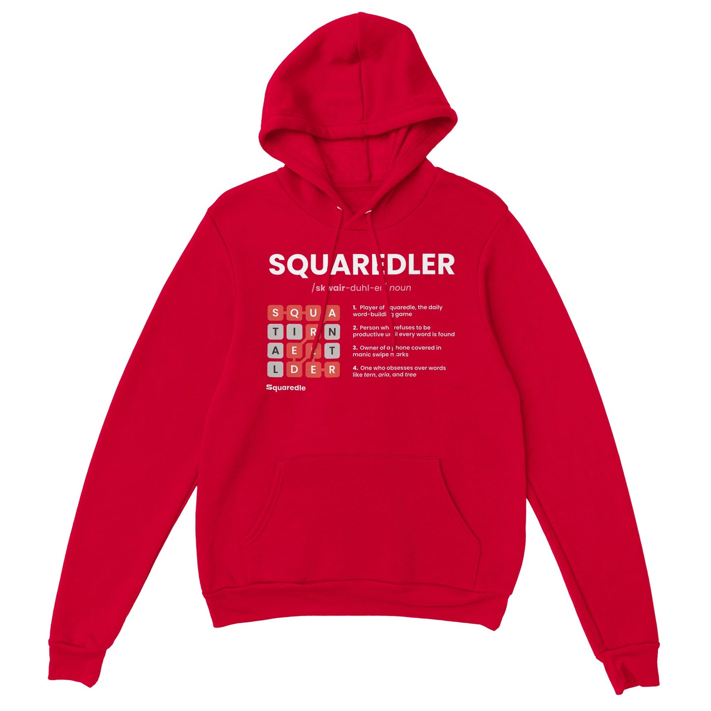 SQUAREDLER Definition Premium Pullover Hoodie