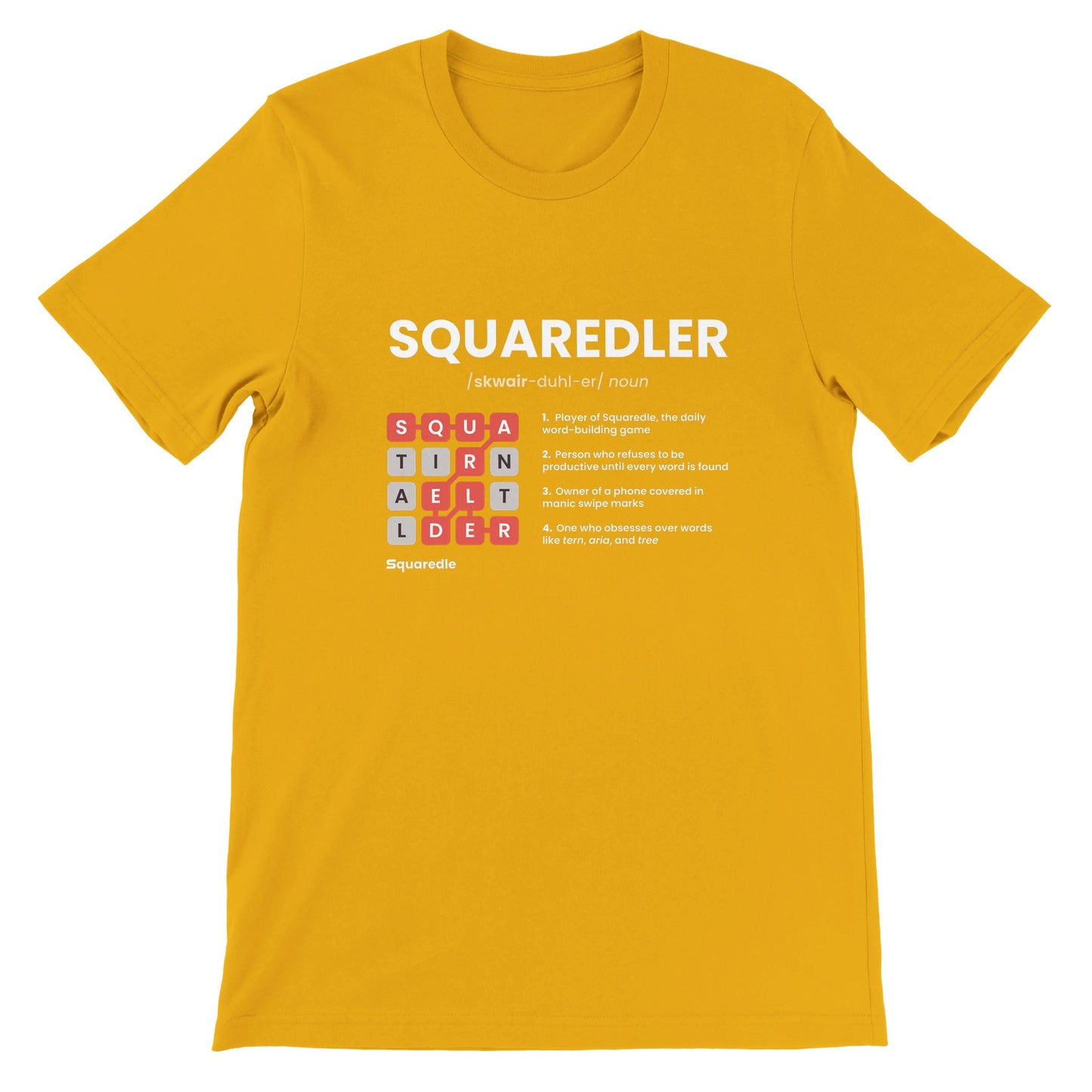 SQUAREDLER Definition Premium Crewneck Tee