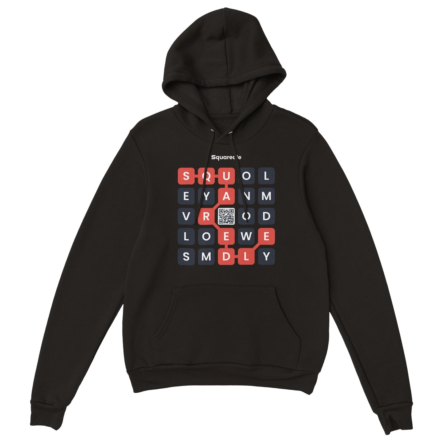 Squaredle QR Premium Pullover Hoodie