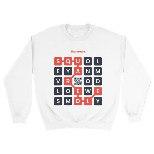 Squaredle QR Classic Crewneck Sweatshirt