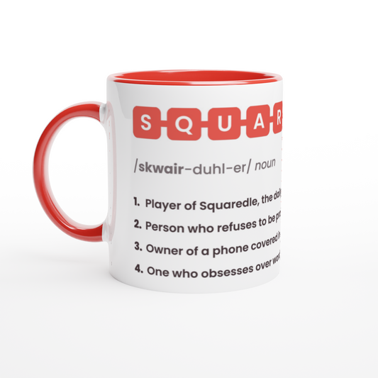SQUAREDLER Definition Ceramic Mug